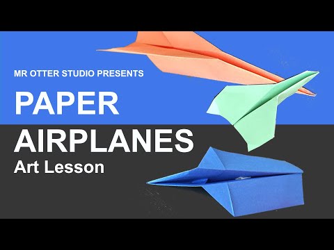 How To Make 3 Different Paper Airplanes