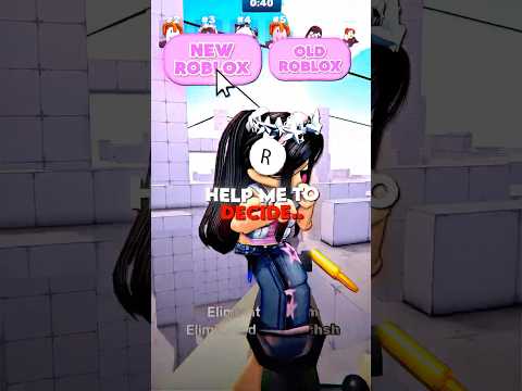 OLD ROBLOX vs NEW ROBLOX ๐ฅบ