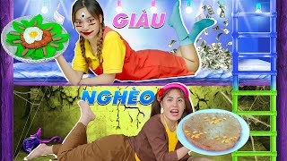 Siêu Đầu Bếp: Nấu Ăn Với 50K Và 500K| Búp Bê Tranh Tài Với Wednesday | Biệt Đội Tấm Cám | MIU MIU TV