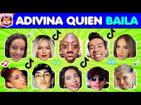 Adivina quien BAILA y Adivina quien CANTA💃🏻💗 Kim Loaiza, Peso Pluma, Fede Vigevani, Karol G