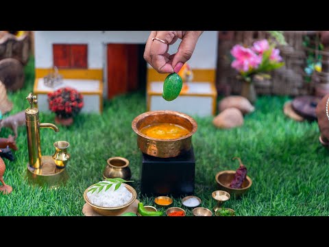 Gujarati Mango Fajeto Recipe | Mango Kadhi - Mango Curry Recipe In Miniature