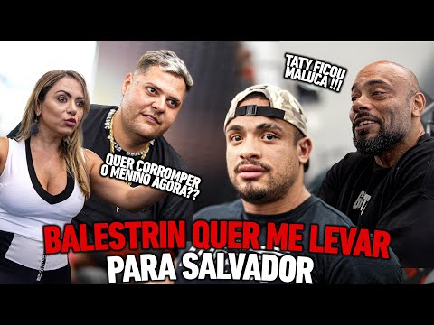 TATI CARIANI FICOU MALUCA COM O BALESTRIN - ELE QUER ME LEVAR PARA SALVADOR !!!