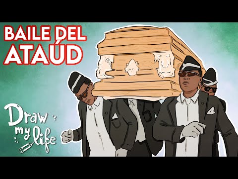 MEME BAILE del ATAÚD y su ORIGEN | Draw My Life