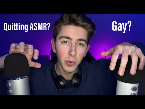 ASMR Whispering Ear to Ear Relaxing Q&A + Updates