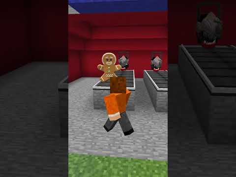 KTÓRĄ POSTAĆ URATUJESZ PRZED OSTRĄ PIŁĄ?! #minecraft #shorts