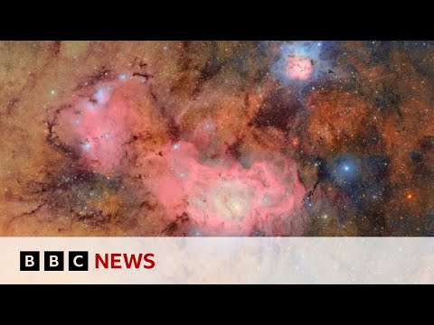 YouTube video thumbnail: First Images From Powerful new Telescope Released