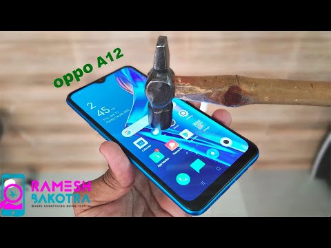 (ENGLISH) Oppo A12 Screen Scratch Test