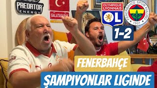 MÜMTAZREİS YALANDAN DEĞİL GERÇEKTEN SEVİNDİ! LYON 1-2 FENERBAHÇE #fenerbahçe 