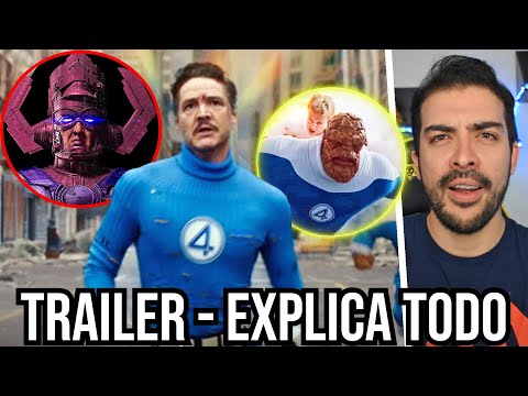 Explicado FANTÁSTICO trailer FINAL confirma Galactus última batalla y su planeta, Mole barba