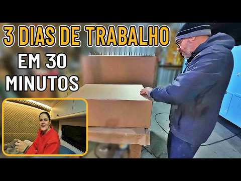 CHEGOU o que FALTAVA pro MOTORHOME ficar COMPLETO