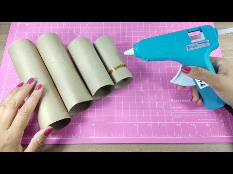 4 IDÉIAS BRILHANTES COM ROLO DE PAPEL 💖✨