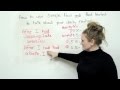 Past Perfect and Simple Past Tenses