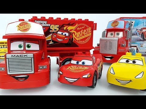 Disney Pixar Cars Tomica Truck Hauler Cars Carry Case Disney Lego Mcqueen Mack Truck Toys Tomica