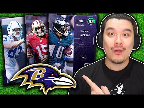 I Got the 3 TEAM DIAMOND RAVENS WIDE RECEIVERS! - Madden 25