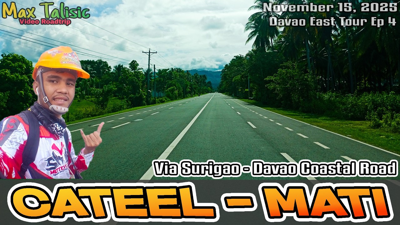 Video Roadtrip - Cateel to Mati City via Caraga, Davao Oriental