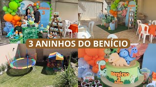 CHEGOU O DIA DA FESTINHA DELE, FICOU TUDO LINDO, MUITA DIVERSÃO E PRESENTES