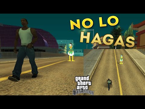 NO HAGAS ESTO! EN GTA SAN ANDREAS OCURRE ALGO TERRIBLE😵