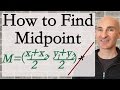 Finding Midpoints of Points