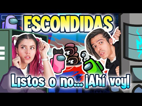 JUGANDO ESCONDIDAS CON USTEDES EN AMONG US | JUXIIS LOS POLINESIOS