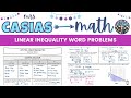Writing Linear Inequalities from Word Problems