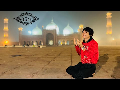 Wo tanha kon hai Allah hu Allah 😍❤️ || lahore badshahi masjeed mein gaya abdul_mj 😱😱 ||