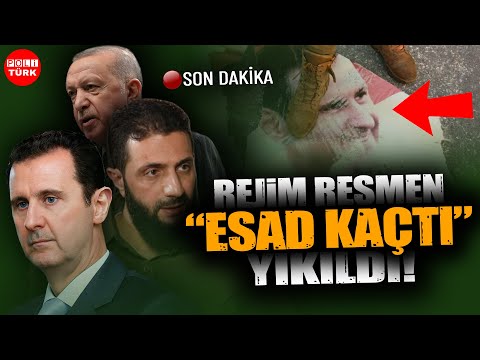 Flaş! Suriye'de Tarihi Gün: Esad Kaçtı Rejim Yıkıldı! Halk Kutlama Yapıyor!