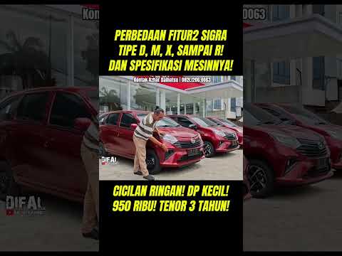 macam tipe sigra paling murah! #jualmobilmurah #kreditmobilmurah #daihatsu #shorts