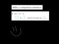 Understanding Multiplication and Comparison Sentences