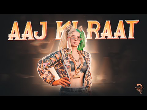 Aaj Ki Raat Maza Husn Ka Free Fire Montage Edit 🔥😵‍💫