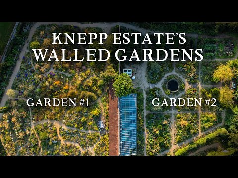 Two Beautiful, Unique Walled Gardens | Wild & Kitchen Garden Duo