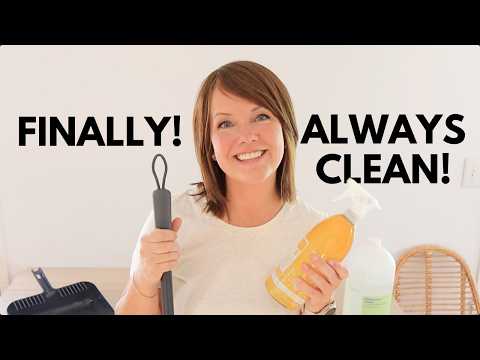 New! Minimalist Cleaning Routine! (Easy + Practical)