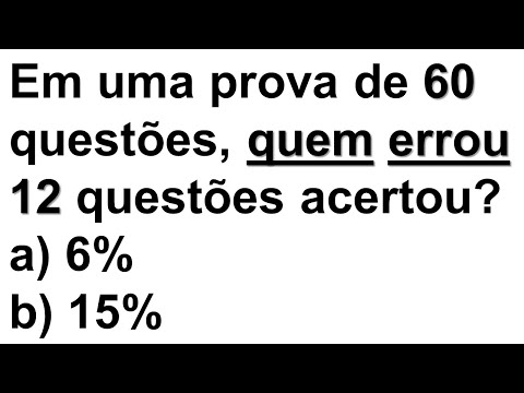 PROBLEMA C BÁSICO PORCENTA MATEMÁTI BÁSICA PARA CONCURSOS !