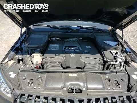 2022 Mercedes-Benz GLS 63 AMG with VIN 4JGFF8KE8NA765566, listed as a Copart auction lot 67593625 with 42,815 mi miles and Salvage title. Bid and sale history available at DreamBid. Image 17.