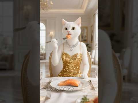 Rich cat follows her poor maid... and changes her life forever! ✨😭❤️