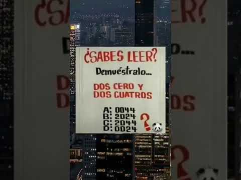 ¿SABES LEER? DEMUÉSTRALO... 👀 #shorts #fyp #viral #challenge