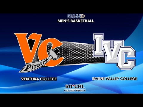 Men' Basketball: Ventura College at Irvine Valley College: 7 PM