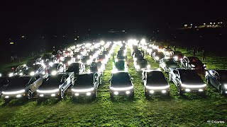 Maryland Tesla Owners Club - Epic Lightshow 10.18.2024 At Frederick Airport.