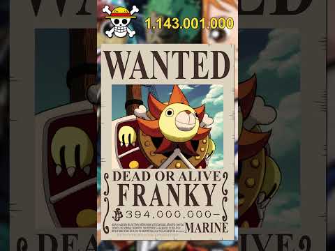 Cuánto Dinero vale la Banda de Luffy? #onepiece #anime #manga