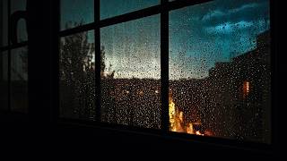 Your Personal Rain Sanctuary | Window View for Sleep & Study