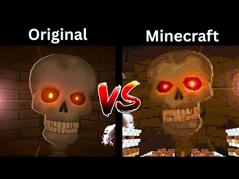 ''Skeletal Shenanigans" Original VS Minecraft Comparison! | Geometry Dash 2.2 | Slash Inferno