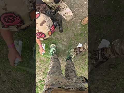 Cant show up to airsoft in these I guess