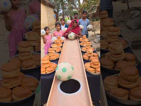 Paoroti vs. Football Roll: Which one is the REAL King? 👑 #shorts