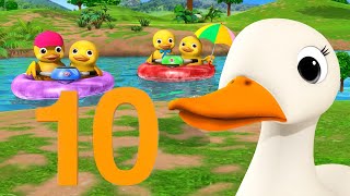 10 Little Ducks | Fun Baby Songs | Classic Baby Songs