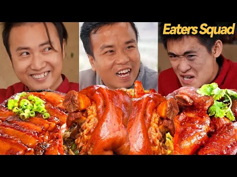 Eating seafood powder!丨Eating Spicy Food and Funny Pranks丨 Funny Mukbang