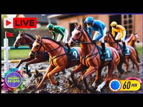 🔴 LIVE - INCRÍVEL CORRIDA DE CAVALOS