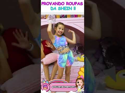 PROVANDO ROUPAS DA SHEIN !!  #shorts