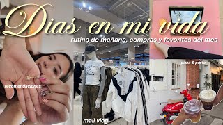 DÍAS EN MI VIDA ⭐️ rutina saludable de mañana, favoritos de primavera, día de compras & más