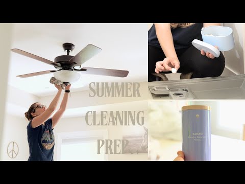 Clean With Me - Tackling My Summer Prep Cleaning List