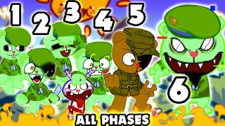 FNF Flippy Re-Flipped Optimizado | Happy Tree Friends / Pibby Fliqpy (Flippy ALL PHASES)