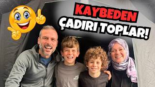ÇADIRDA AİLE İÇİ SOHBET! ÇADIRI KİM TOPLAYACAK?